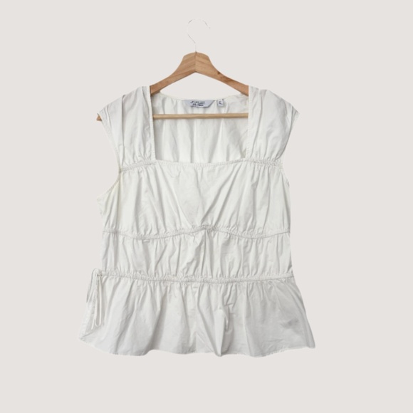 & other stories tiered side tie top - Picture 3 of 8
